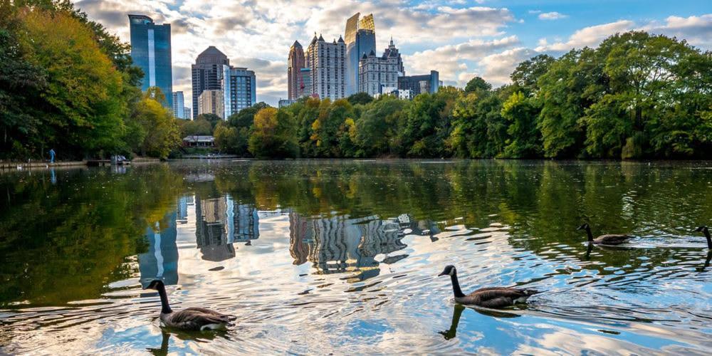 Angelic Central Midtown Home One Block From Piedmont Park Atlanta Exterior foto